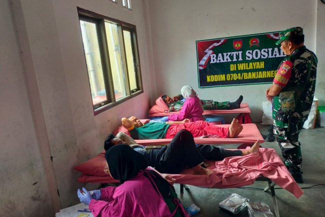 PMI Banjarnegara Sukses Gelar Kegiatan Donor Darah di Desa Batur