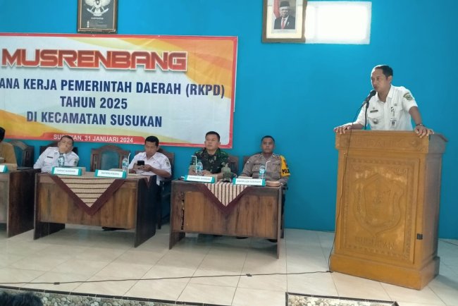 Partisipasi Danramil 09 Susukan dalam Musrenbang RKPD Kecamatan Tahun 2025