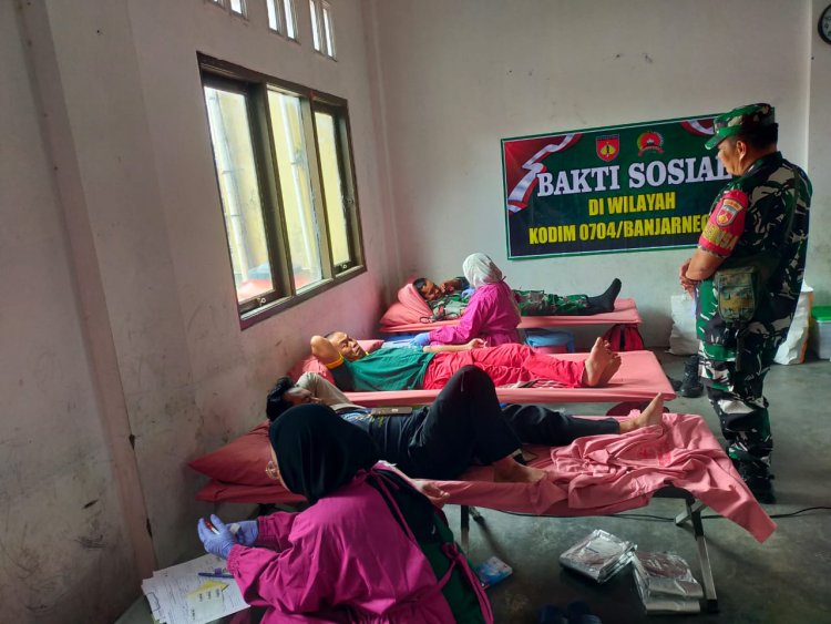 PMI Banjarnegara Sukses Gelar Kegiatan Donor Darah di Desa Batur