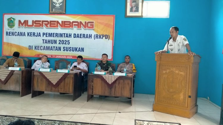 Partisipasi Danramil 09 Susukan dalam Musrenbang RKPD Kecamatan Tahun 2025
