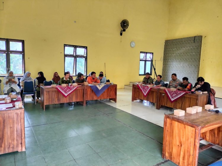 Babinsa Koramil 14 Madukara Hadiri Rapat Penetapan DPT Pilkades