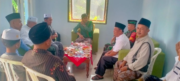 Babinsa Madukara Hadiri Pengajian Akbar Desa Penawangan 