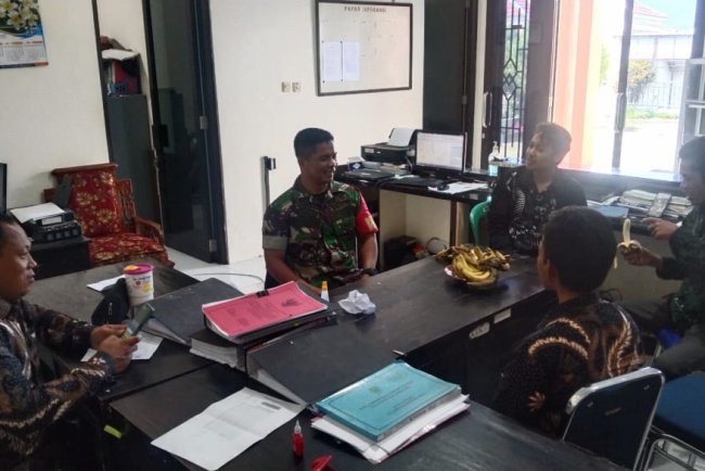 HUT Bhayangkara Ke-78,Serka Purnomo Ikut Kegiatan Bhakti Sosial Donor Darah di Mapolres Banjarnegara
