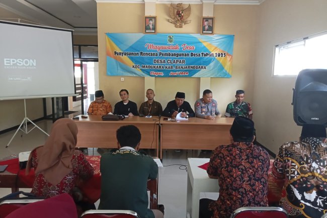 Babinsa Hadiri Rapat Musdes dalam Rangka Rencana Kerja Pemerintah Desa