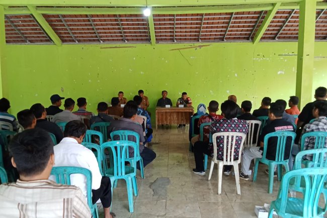 Babinsa Hadiri Pengukuhan Karang Taruna di Desa Binaan 