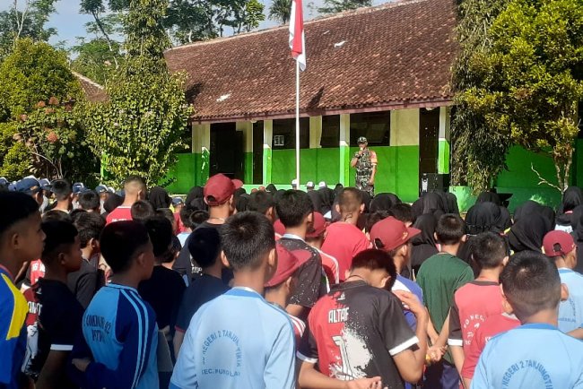 BABINSA KORAMIL 11/PUNGGELAN AKTIF MELAKSANAKAN KEGIATAN MPLS DI DESA BINAAN