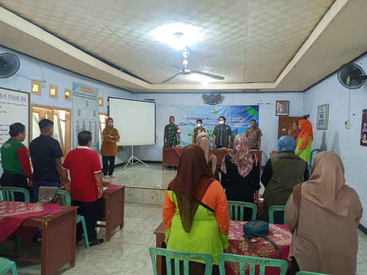Dukung Program Pemerintah, Babinsa Dampingi Tim Penyuluhan Percepatan Penurunan