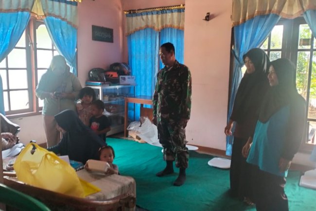 Danramil 07 Mandiraja Pimpin Langsung Pendampingan