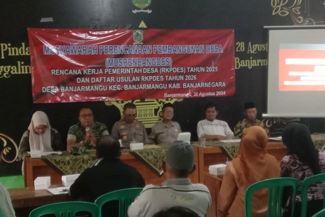 Program  Dalam Percepatan Pembangunan Desa,Danramil Hadiri Musrenbangdes