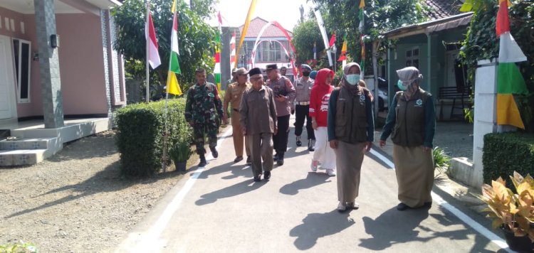 Babinsa Jadi Tim Juri Lomba Kebersihan Lingkungan Antar Desa tingkat kecamatan Madukara