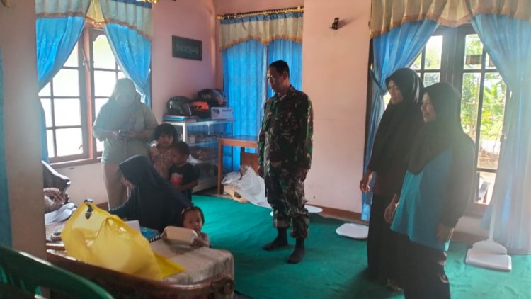 Danramil 07 Mandiraja Pimpin Langsung Pendampingan