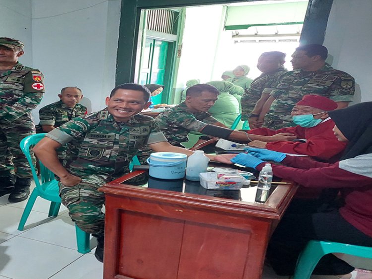 Kodim 0704 Banjarnegara Gelar Donor Darah Sambut HUT ke-63 Korem 071 Wijayakusuma