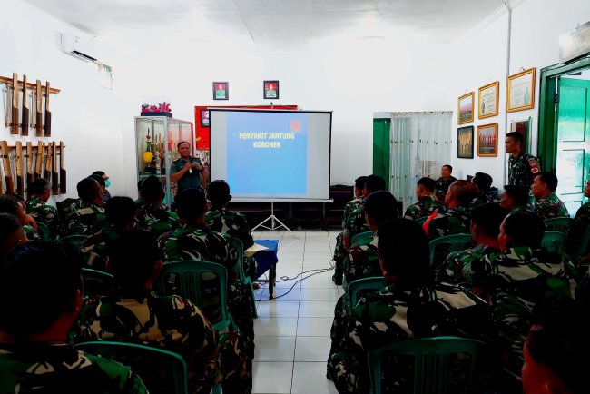 Pemeriksaan HRV dan Serbuan EKG 2024 di Kodim 0704/Banjarnegara