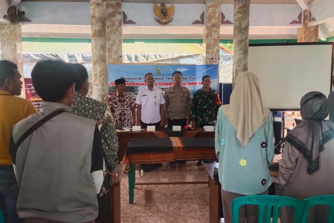 Hadiri Musrenbang Desa Babinsa Kami Siap Dukung Program Pemerintah Desa 