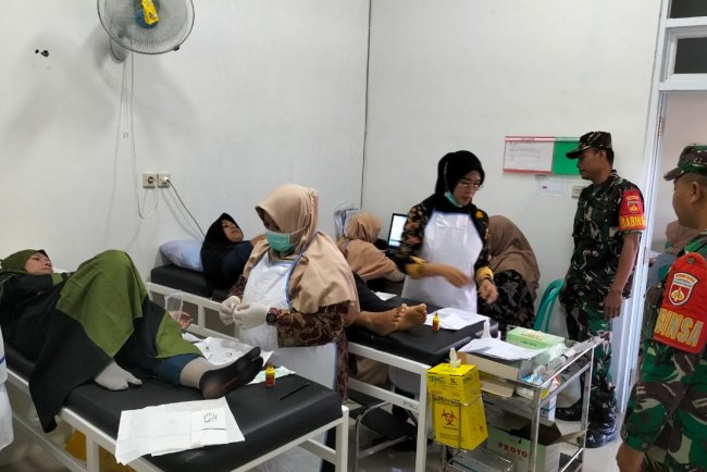 Tekan Angka Kelahiran Babinsa Aktif Dampingi Pelayanan KB 