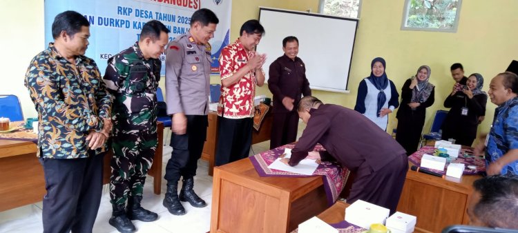 Mendukung Keberlangsungan Pembangunan Desa Kapten Inf Imam Haryitno Hadiri Musrenbangdes