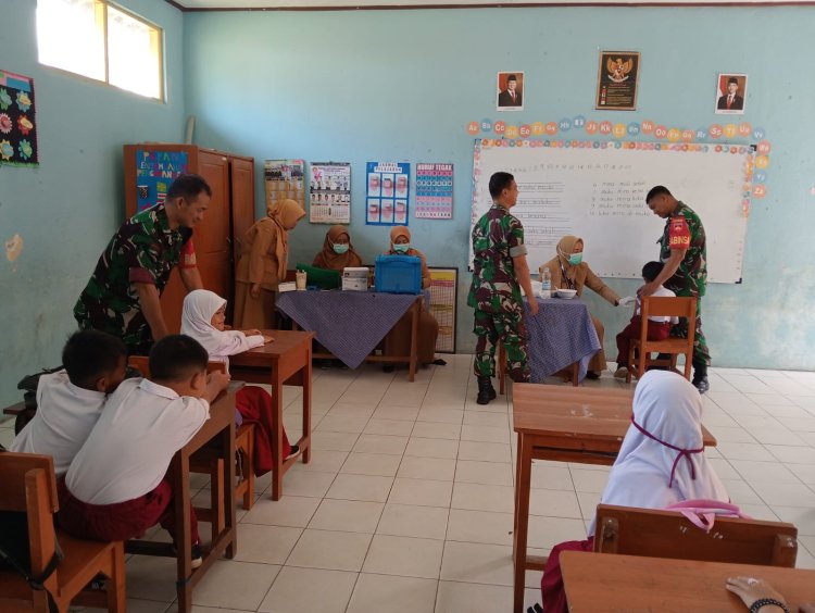 Babinsa Melaksanakan Pendampingan Bias