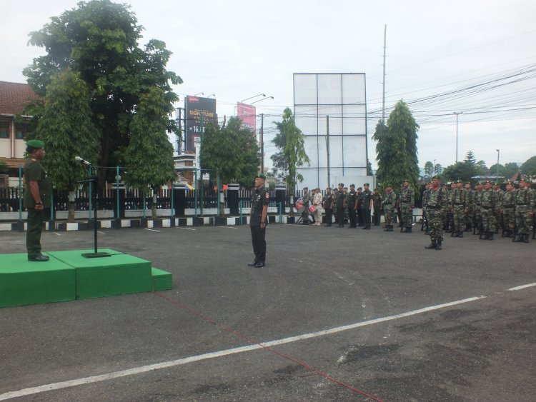 Kodim 0704 Banjarnegara Gelar Upacara Peringatan Hari Juang  TNI AD 2024