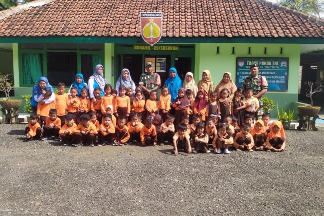 Koramil 09 Susukan Menerima Kunjungan Dari Tk