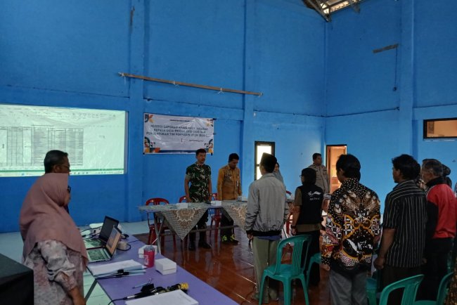 Danramil 06 Kalibening Menghadiri Musdes LPJ APBDes TA 2025