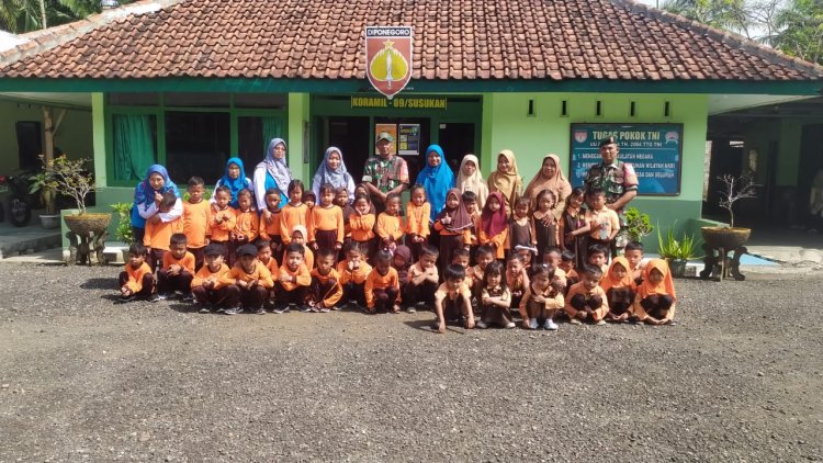 Koramil 09 Susukan Menerima Kunjungan Dari Tk