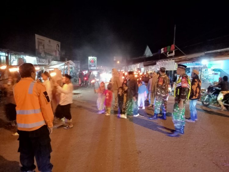 Forkopincam Karangkobar Gelar Apel Siaga Malam Takbiran  menyambut Datangnya Hari Raya Idul Fitri 1446 H Tahun 2025 M