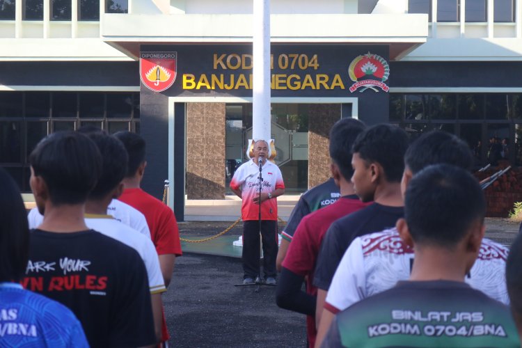 Dandim Banjarnegara Beri Motivasi 106 Calon Prajurit Siapkan Diri Tampilkan yang Terbaik