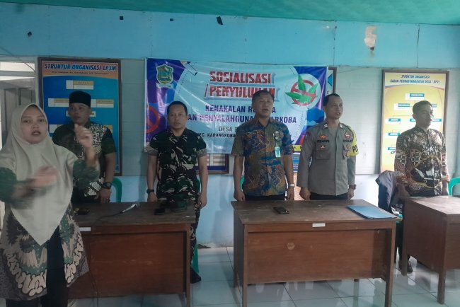 Sosialisasi Narkoba dan Kenakalan Remaja Danramil 04/Karangkobar Tekankan Pentingnya Kesadaran Generasi Muda