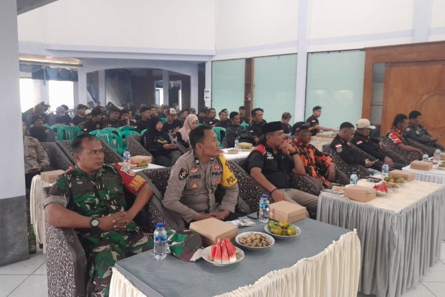 Mewakili Danramil Babinsa Hadiri Anniversary Ke 5 Ormas Lindu Aji Ranting Karangkobar