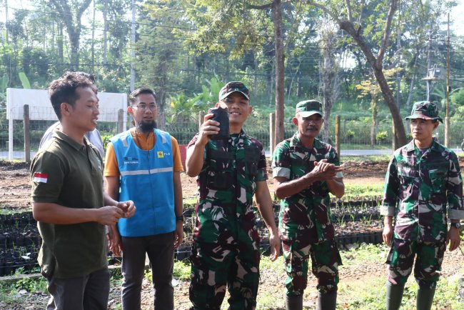 Dandim Banjarnegara Gagas Pembibitan Aren dalam Program Ketahanan Pangan Terpadu 2025