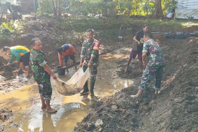 Serka Miftahudin Turun Tangan Wujudkan Embung Air untuk Ketahanan Pertanian di Wiramastra