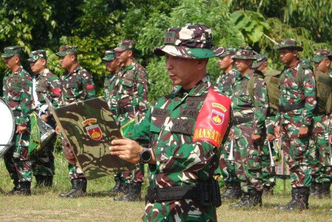 Dandim 0710/Pekalongan Bacakan Naskah Proyek TMMD Reguler ke-125: Infrastruktur dan Program Sosial Tuntas Dilaksanakan