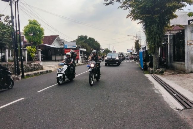 Patroli Simpatik, Kodim Bersama Polres dan Satpol PP Ajak Warga Banjarnegara Cinta Damai