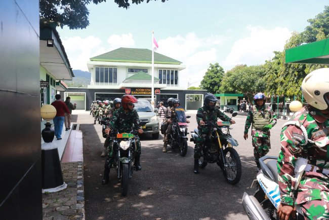 Jelang HUT ke-80 TNI Kodim 0704 Banjarnegara Gelar Patroli Gabungan Jaga Kondusifitas Wilayah