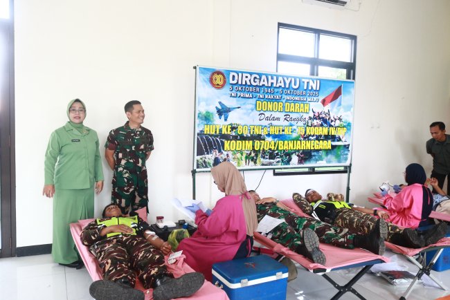 Karya Bakti TNI Prima Meriahkan HUT TNI ke-80