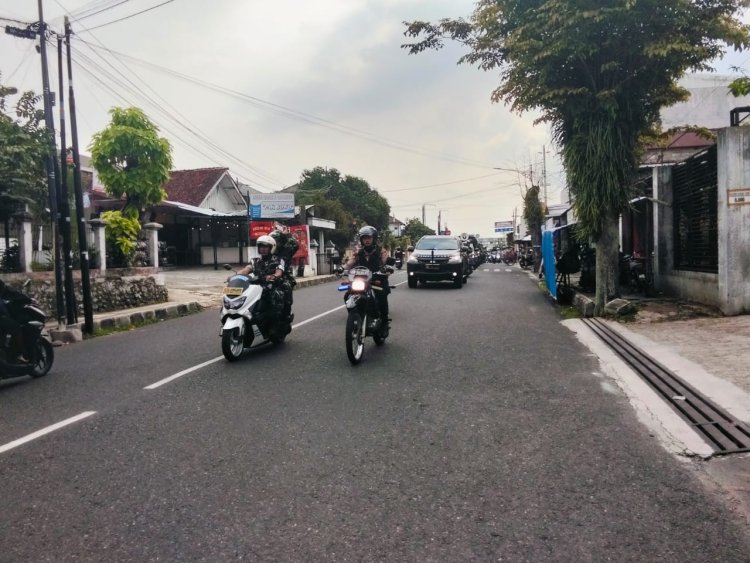 Patroli Simpatik, Kodim Bersama Polres dan Satpol PP Ajak Warga Banjarnegara Cinta Damai