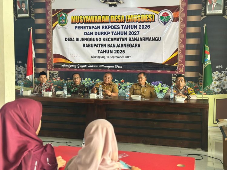Danramil Menghadiri Undangan Musdes Penetapan RKPDES Tahun 2026 Dan DURKP Tahun 2027 Di Wilayah Binaan