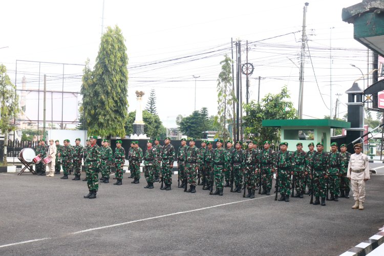 Kasdim 0704 Banjarnegara Pimpin Upacara 17-an