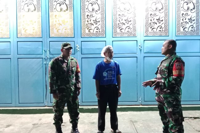 Babinsa Sambangi kantor SPPG dan Pabrik pastikan lingkungan aman dan kondusif