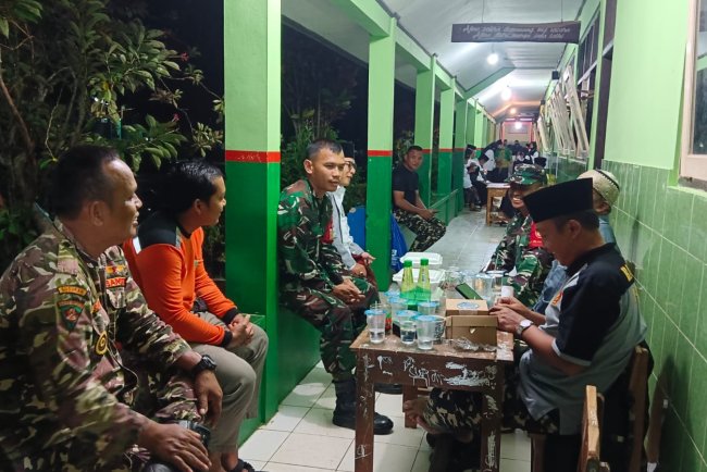 Koramil 09 Susukan Laksanakan Patroli Malam, Tingkatkan Kamtibmas di wilayah Susukan