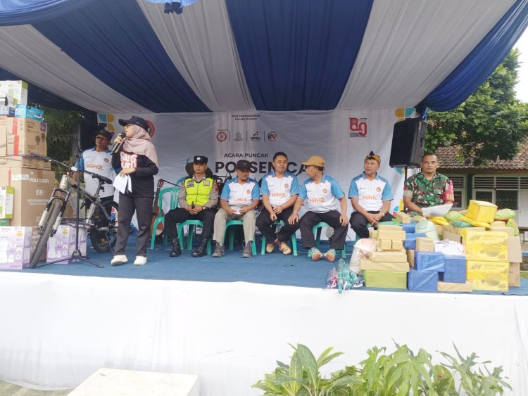 Babinsa Ikuti Gerak Jalan Sehat Memperingati HUT PGRI Ke 80