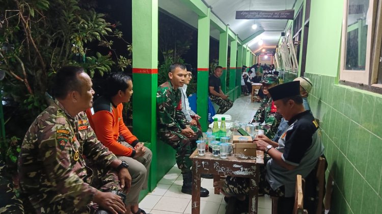 Koramil 09 Susukan Laksanakan Patroli Malam, Tingkatkan Kamtibmas di wilayah Susukan