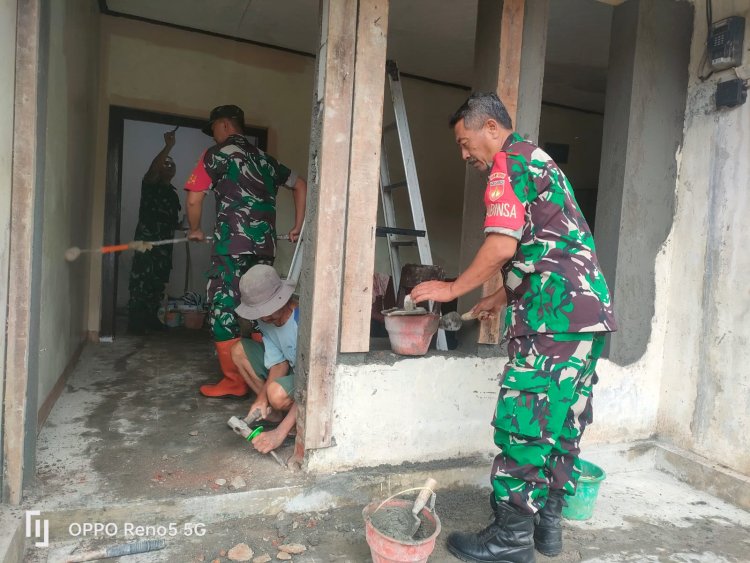 Melalui Program RTLH Wujudkan Impian Warga Memiliki Rumah Layak Huni Di Wilayah Koramil 12/Sigaluh