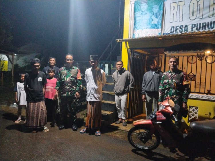 Patroli Malam Wujudkan Keamanan dan Kenyamanan Warga Purwanegara Banjarnegara