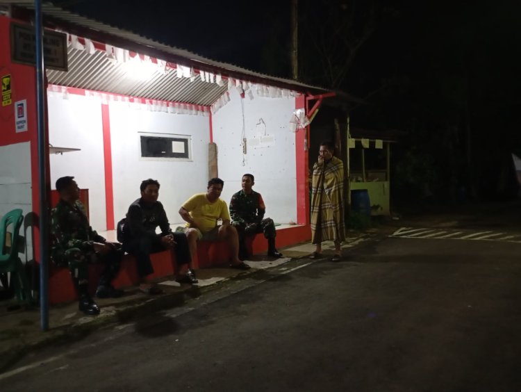 Koramil 13/Banjarmangu Sigap Melaksanakan Patroli Bersama