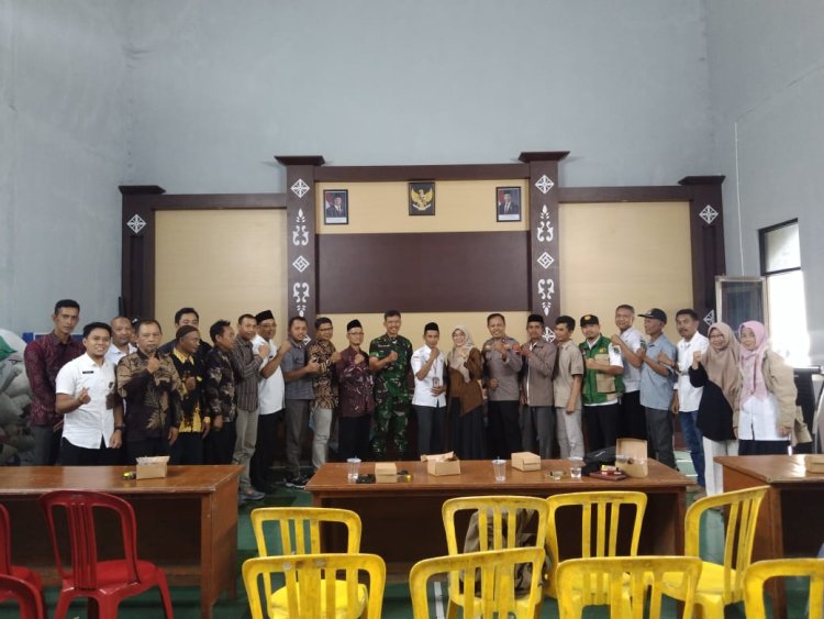 Danramil 06 Kalibening Menghadiri Perpisahan Purna Tugas Camat Kalibening