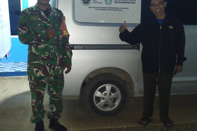 Babinsa Patroli Siskamling Desa Purwonegoro