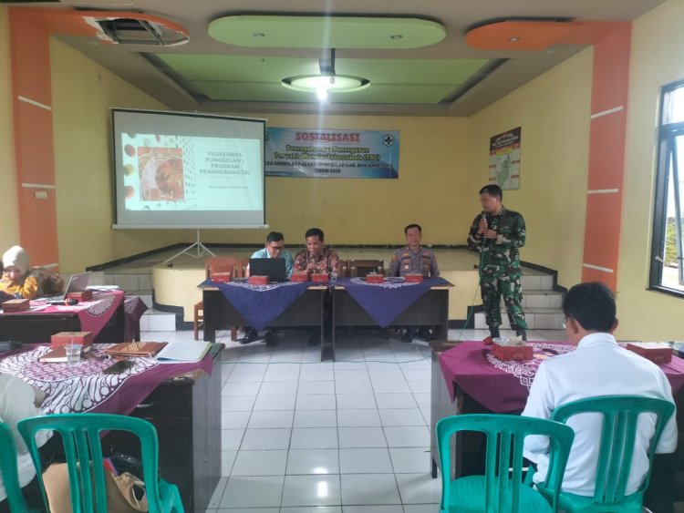 Danramil Hadiri Kegiatan Sosialisasi Kesehatan di Desa Bondolharjo