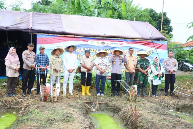 Perkuat Ketahanan Pangan, Sinergitas TNI Polri Tanam Jagung Serentak