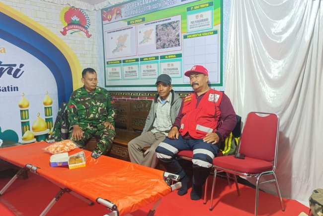 Kodim 0704 Banjarnegara Dirikan Pos Pengamanan di Terminal Mrican